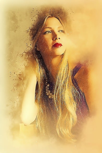 Free woman girl beautiful illustration