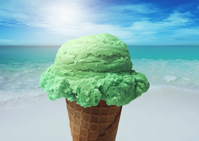 Eis, Sonne, Strand, Meer, Wellen, Heiß