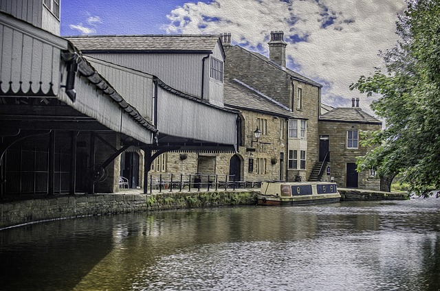 Free inn wharf burnley illustration