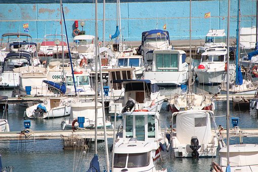 Både, Lystbåde, Marina, Skib, Vand