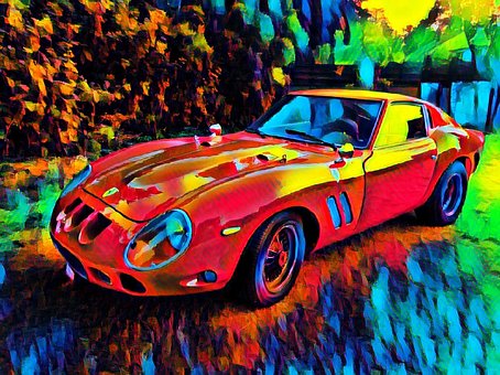 Free Ferrari Ferarri illustration and picture
