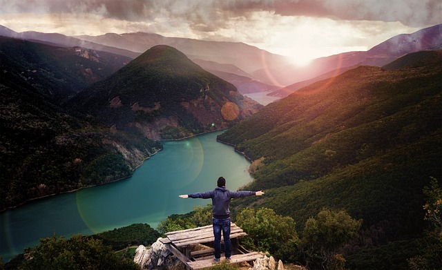 Free Man Nature photo and picture
