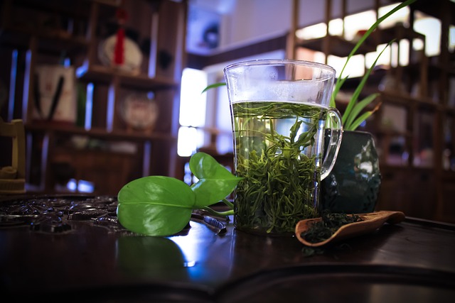 Free Green Tea Tea Art photo and picture