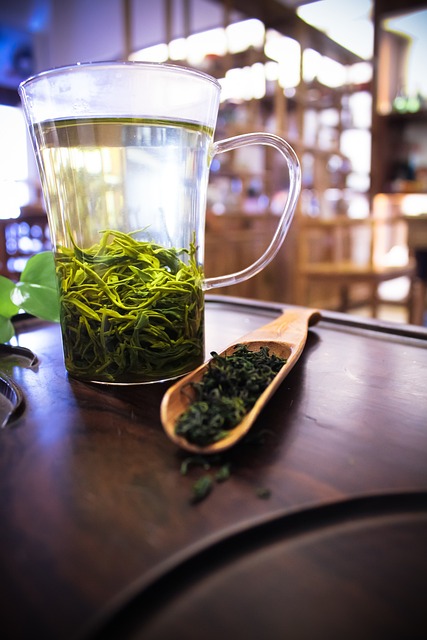 Free Green Tea Tea Art photo and picture