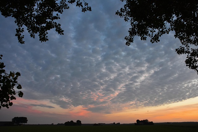 Sonnenuntergang, Natur, Abendhimmel