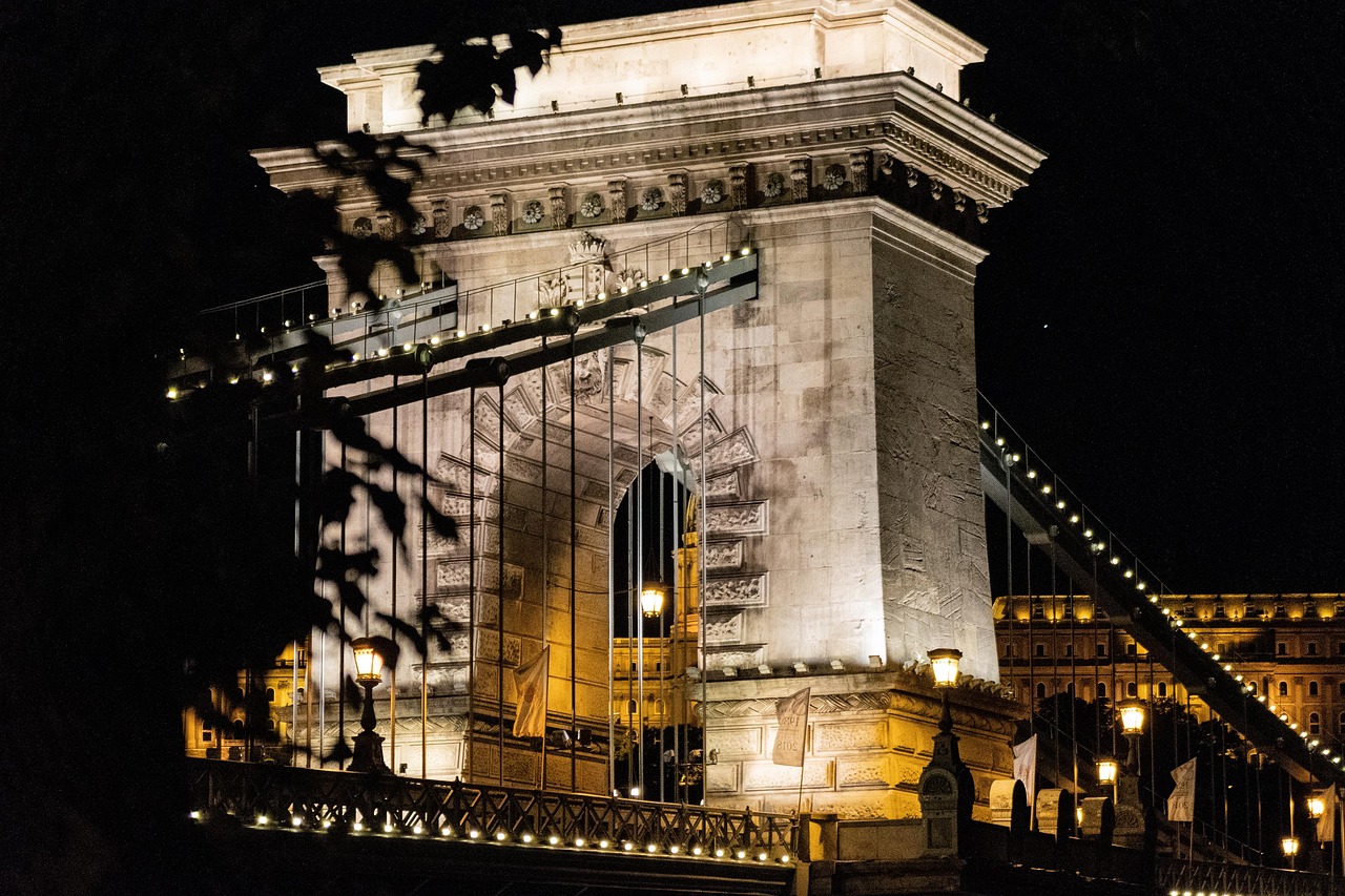 Chain Bridge - free online jigsaw puzzle photo