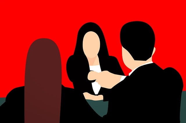 Free hiring recruitment job interview illustration
