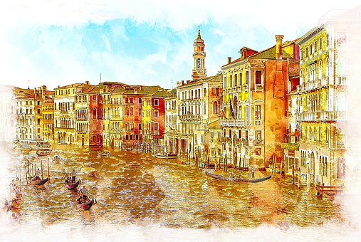 Free Venice Italy illustration and picture