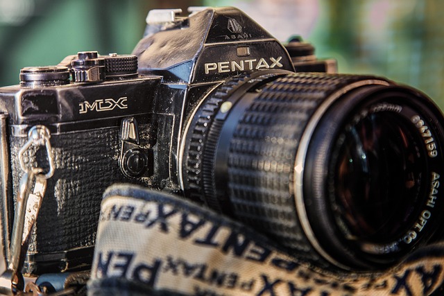 Pentax, Reflectie, Vintage, Oud, Lens