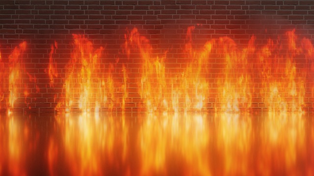 Firewall, Brennen, Feuer, Wand
