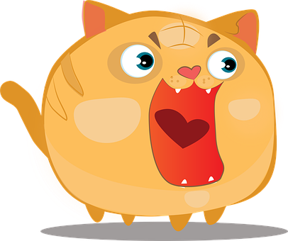Free Astonishment Cat vector and picture