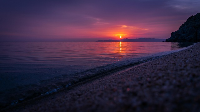 Free Sunrise Beach photo and picture