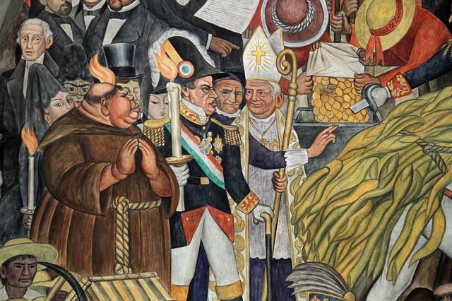 Free mural diego rivera illustration