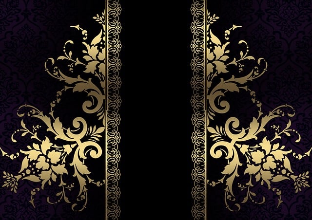 Free decorated noble ornaments illustration