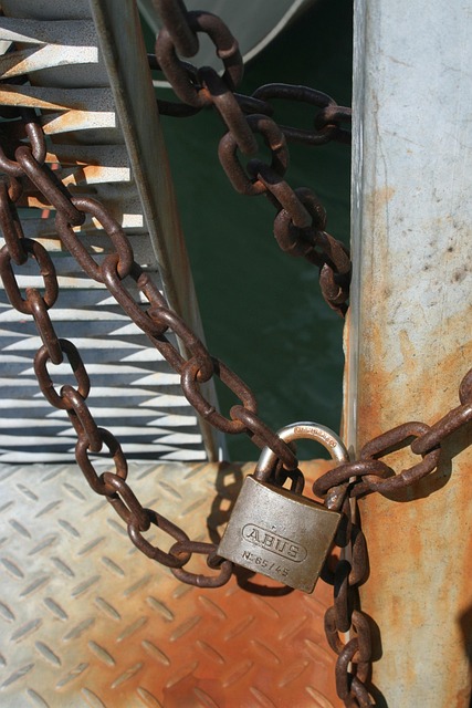 Free Padlock Lock And Chain photo and picture