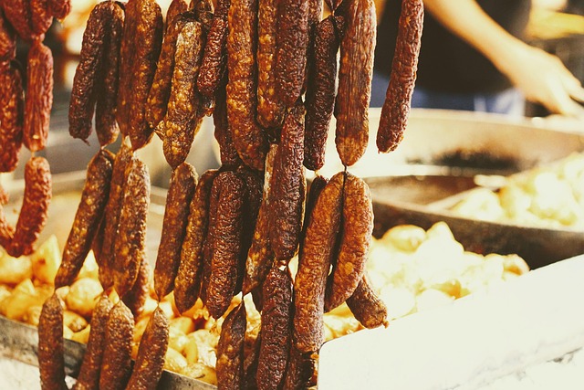 Free Sausage Beer photo and picture