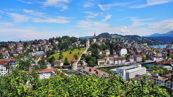Luzern, Museggmauer, Bybefæstninger