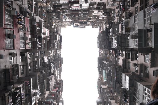 Gebäude, Hongkong, Monster Bauen, Stadt