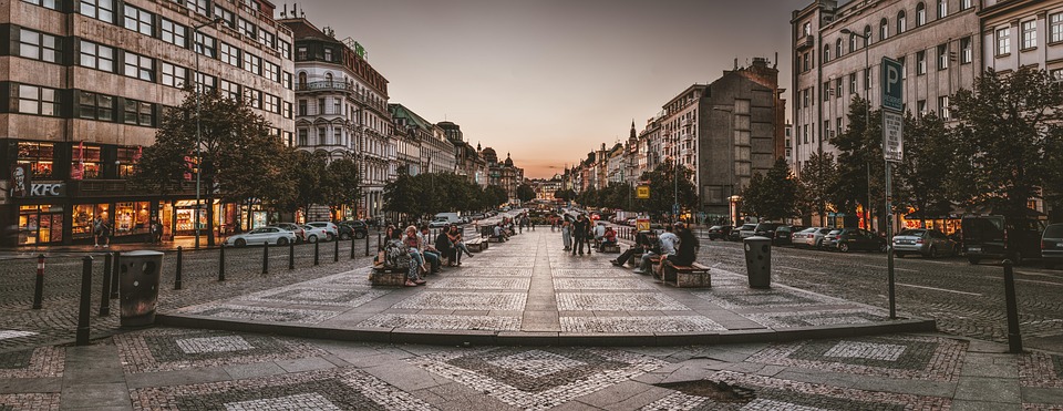 Prag Wenzelsplatz Architektur Kostenloses Foto Auf Pixabay