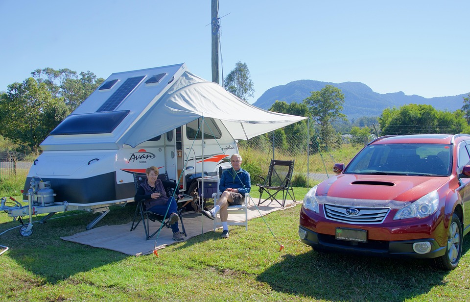 Camping, Husvagn, Koppla Av, Holiday, Släpvagn