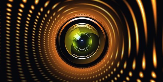 Free lens camera digital illustration