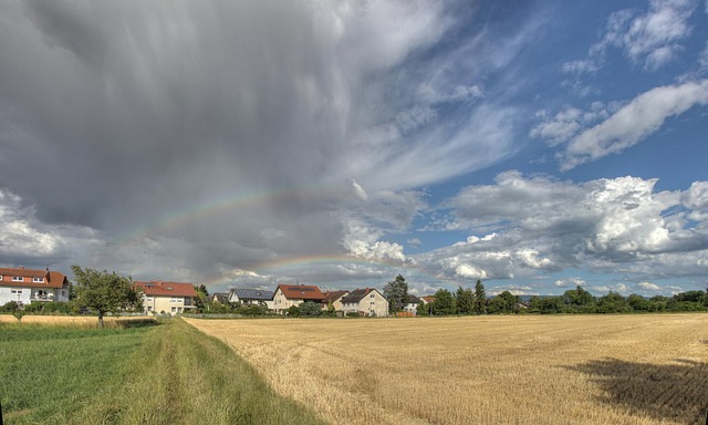 Free Rainbow Field photo and picture