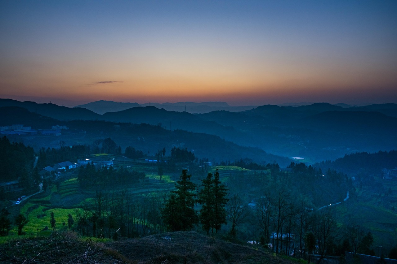 傍晚 乡村 夕阳 - Pixabay上的免费照片 - Pixabay