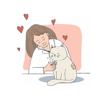Katze, Liebe, Arzt, Herzen, Dr