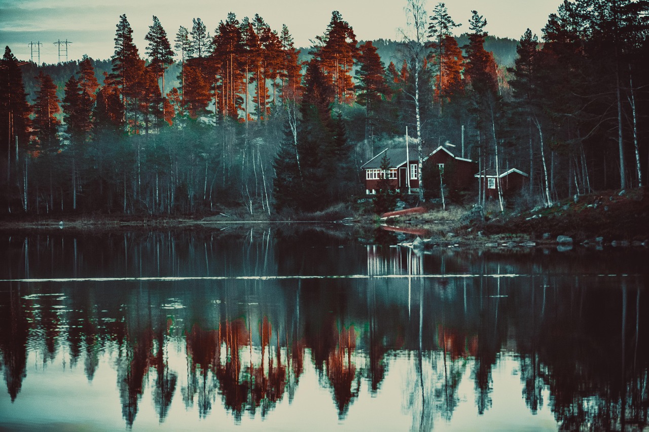 Lake - free online jigsaw puzzle photo