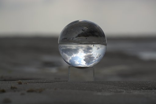 Free North Sea Glass Sphere photo and picture
