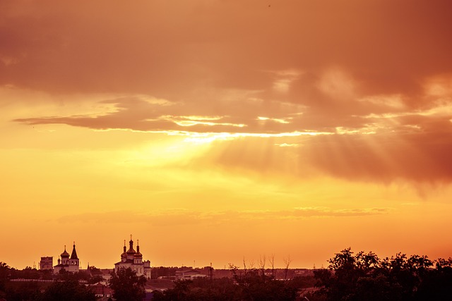 Free Sunset Rays photo and picture