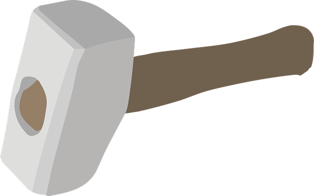 Free hammer head rod vector