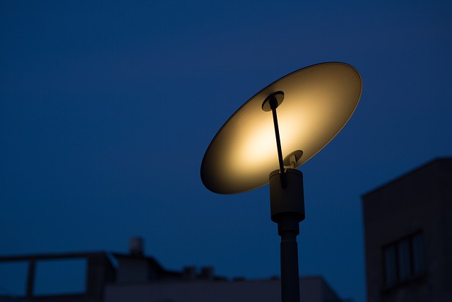 Farola, La Luz, Noche, Iluminado