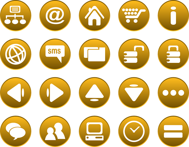 Free icons web internet vector