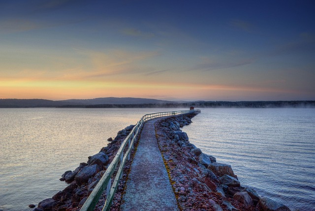 Free Sunset Water photo and picture