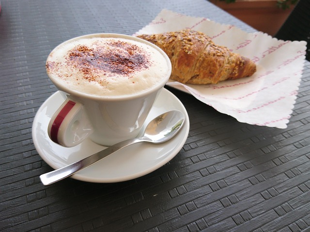 Free Breakfast Cappuccino photo and picture