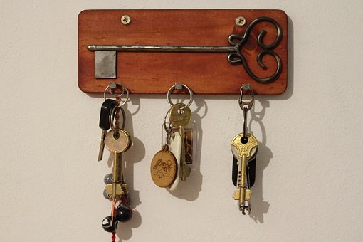 Sleutel, Deur, Metaal, Decoratie