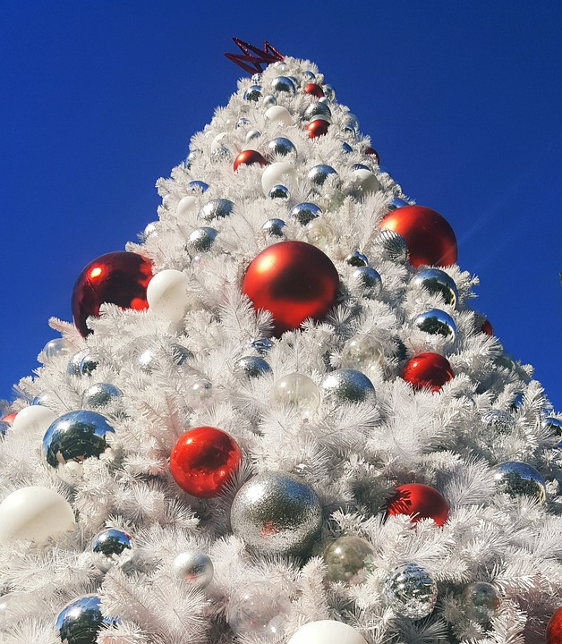 Christmas Tree Los Angeles White Christmas Tree Los Angeles White