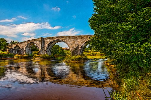 Free Stirling Bridge Bridge illustration and picture