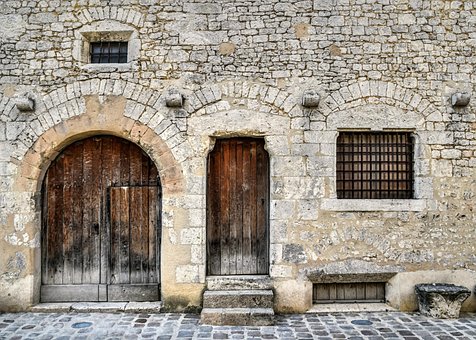 Download free HD stock image of Facade House Free facade house medieval illustration