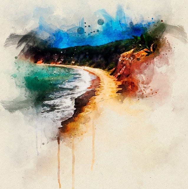 Free beach brazil summer illustration