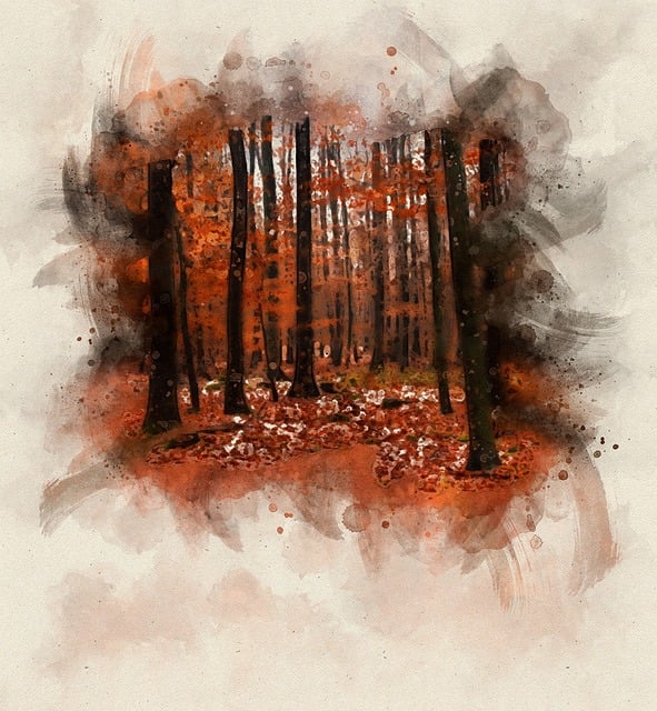 Free florest nature wildlife illustration