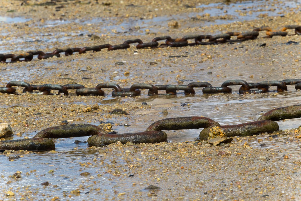 Chaîne Rouille Plage - Photo gratuite sur Pixabay