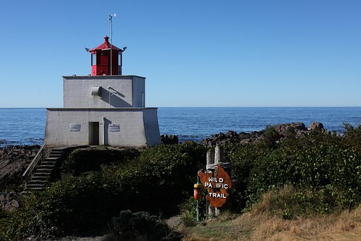 Amphitrite Point Lighthouse, Stillehavet