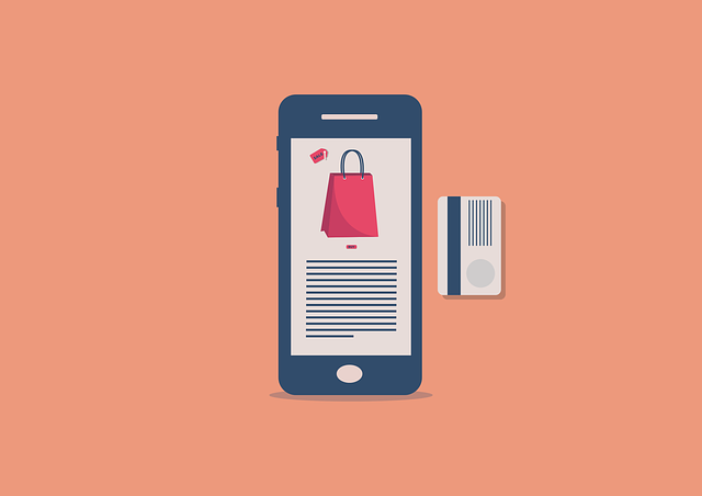 Free e-commerce business online shopping illustration