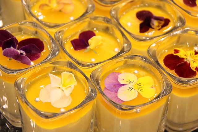 Dessert, Süßigkeiten, Tasse, Blume