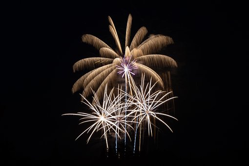 Feuerwerk, Himmel, Fest, Silvester