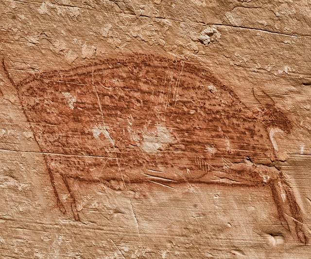 Free Anasazi Rock Art photo and picture
