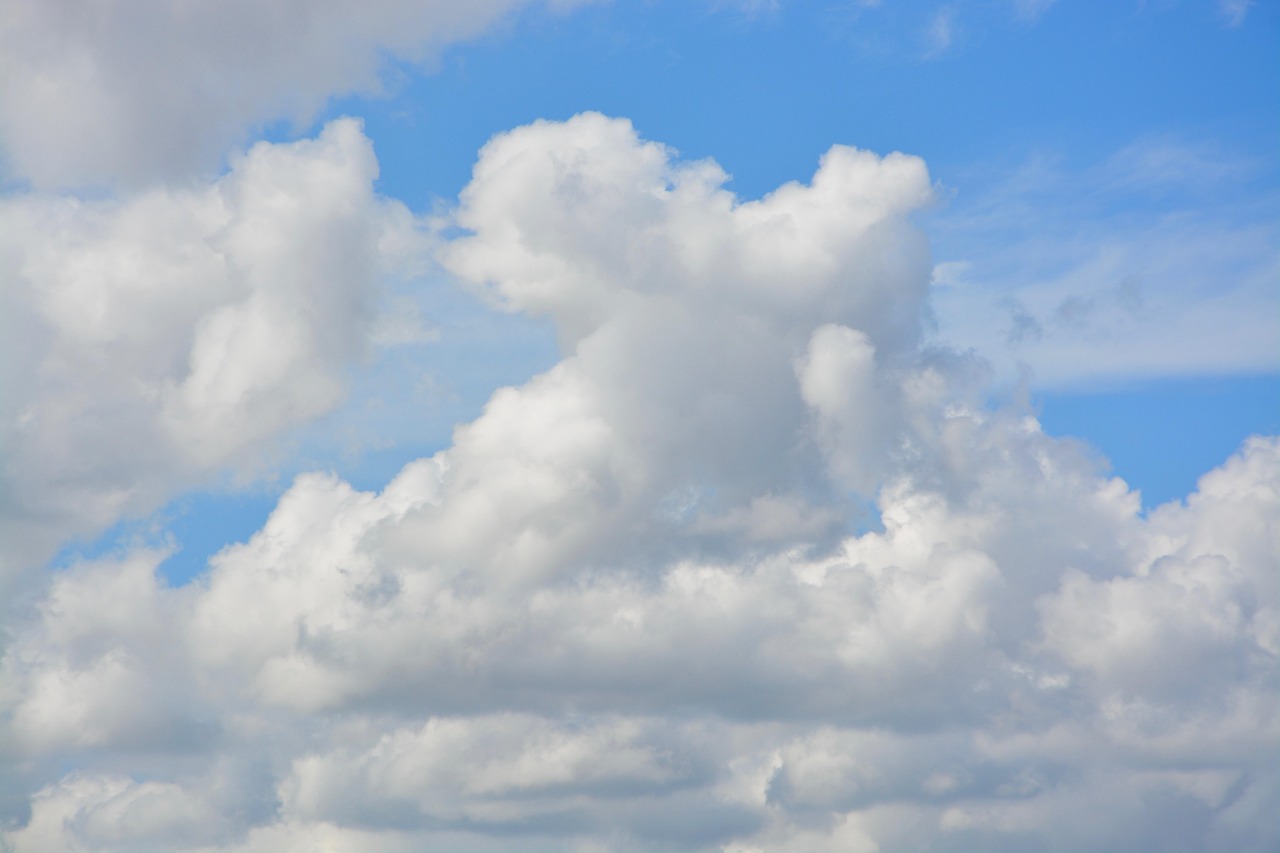 Free Clouds White Clouds photo and picture