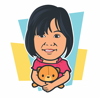 Free Girl Kid vector and picture
